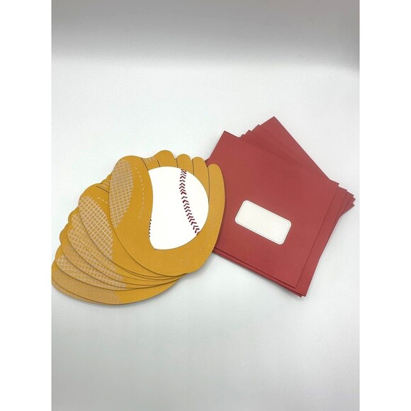 Pottery Barn kids Baseball Sports Party Supplies, Invitations NWOT - Picture 2 of 4